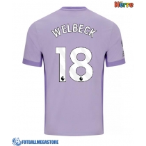 Fotballdrakt Herre Brighton Danny Welbeck #18 Bortedrakt 2025-26 Kortermet
